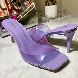 Aldo Purple Mule Heel